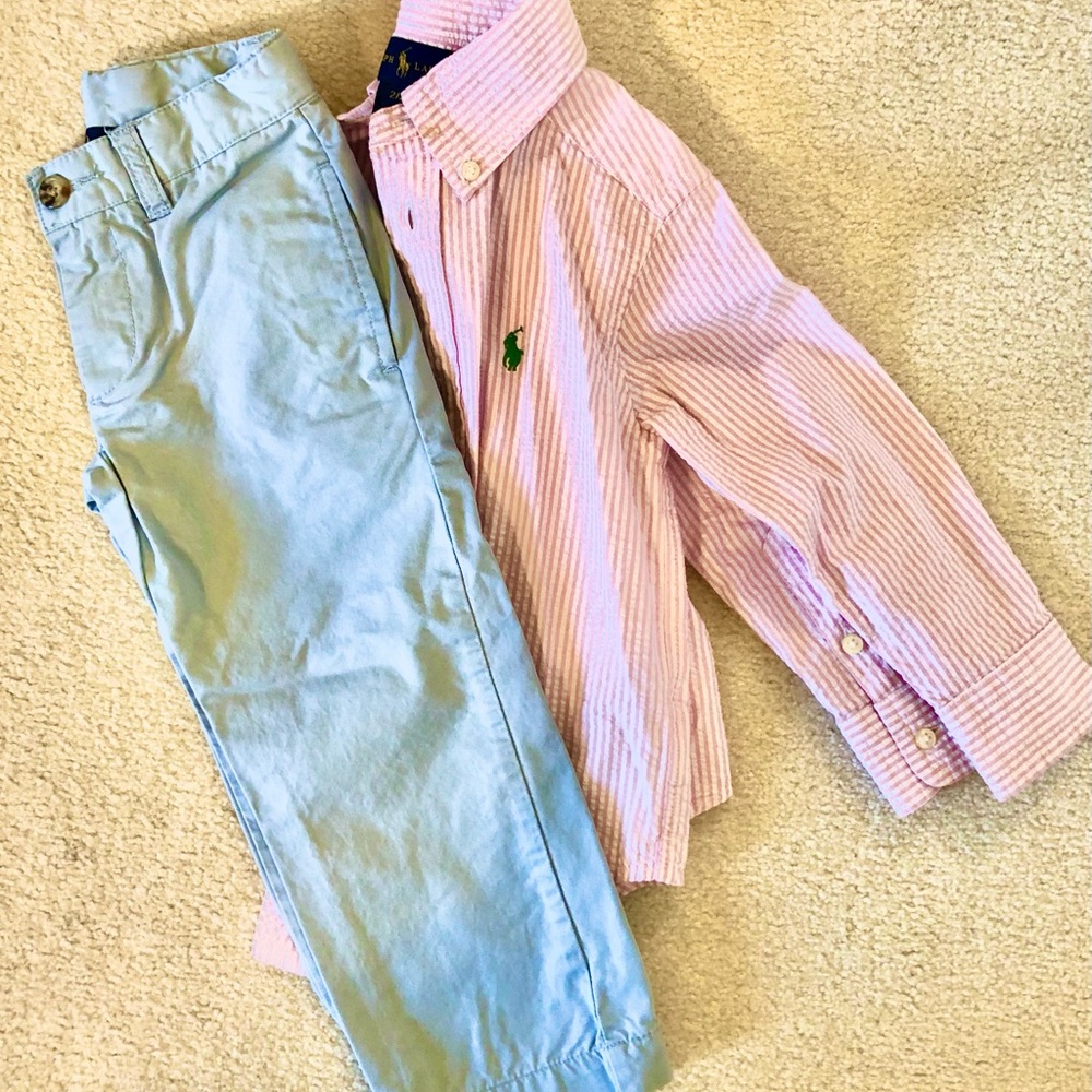 Polo Ralph Lauren toddler set